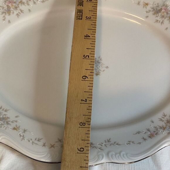 Johann Haviland Bavaria Germany Floral Splendor Platter 13" x 9 3/4" - Picture 8 of 8